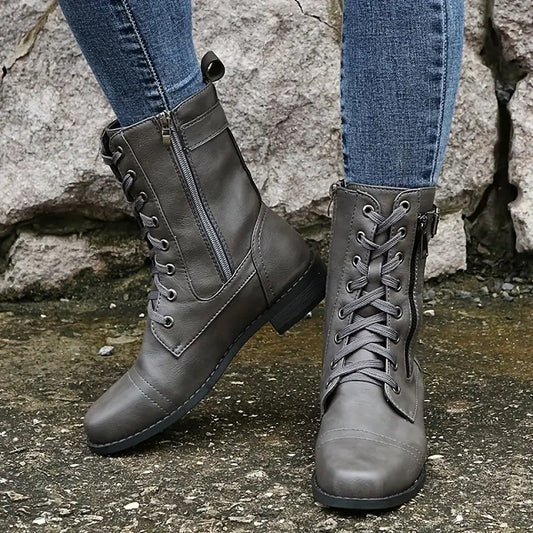 Combat Boots met Rits