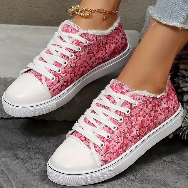 Bloemen Canvas Schoenen