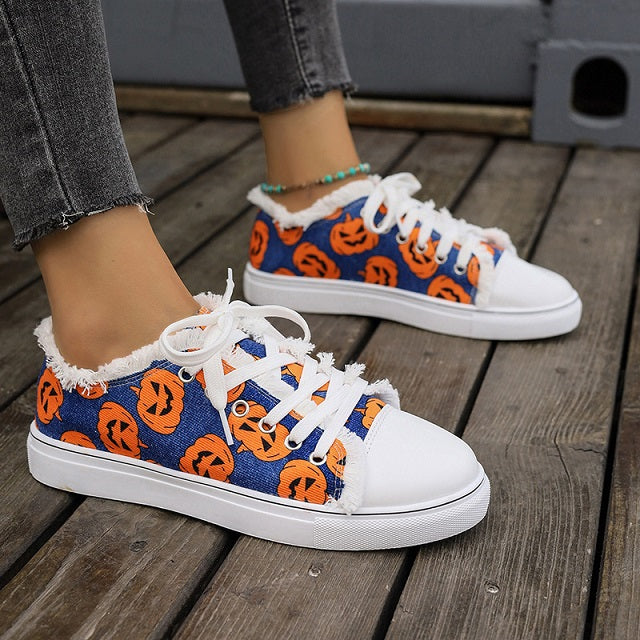 Pumpkin Canvas Schoenen