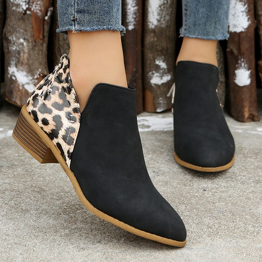 Chunky Heel Chelsea Laarzen