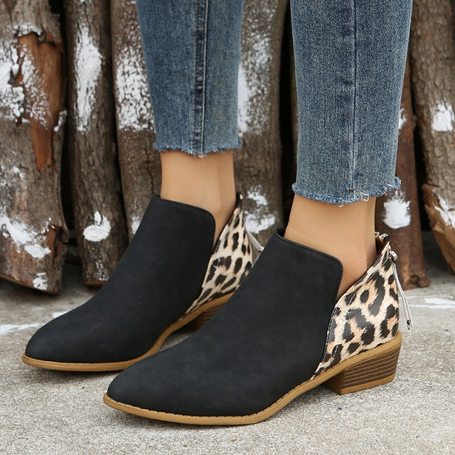 Chunky Heel Chelsea Laarzen