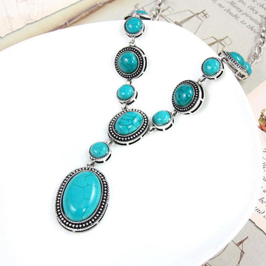 Vintage Boheemse Hanger Ketting
