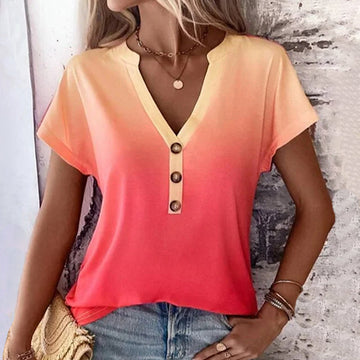 Casual Gradint Blouse