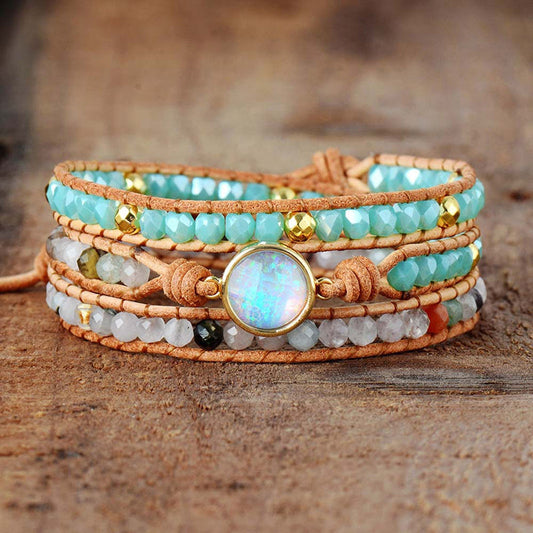 Boho Kralen Geweven Armband