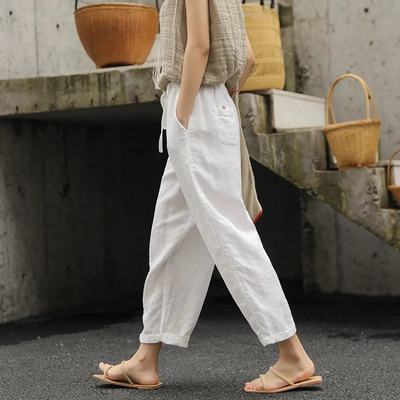 Effen Kleur Casual Broek