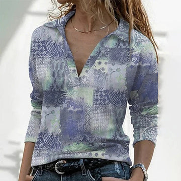 Casual Blouse Met Print