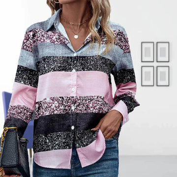 Gestreepte Casual Blouse