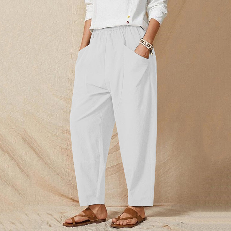 Effen Kleur Casual Broek