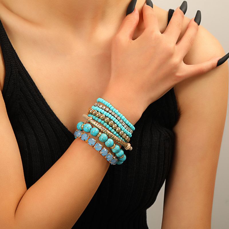 Boheemse Kralen Armband Set