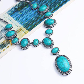 Vintage Boheemse Hanger Ketting