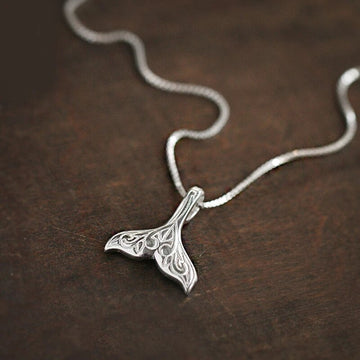 Boheemse Vissenstaart Hanger Ketting