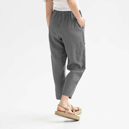 Effen Kleur Casual Broek