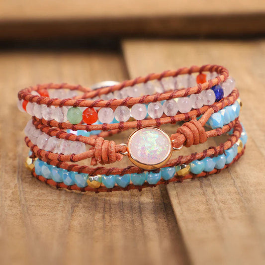 Boho Kralen Geweven Armband