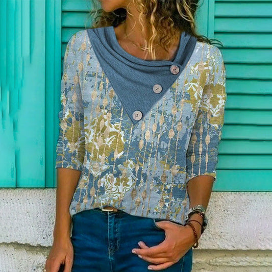 Casual Blouse Met Print