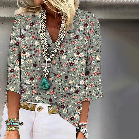 Elegante Bloemenblouse