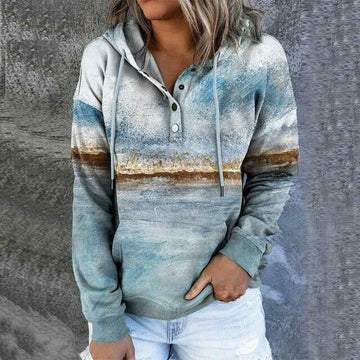 Casual Sweatshirt Met Print